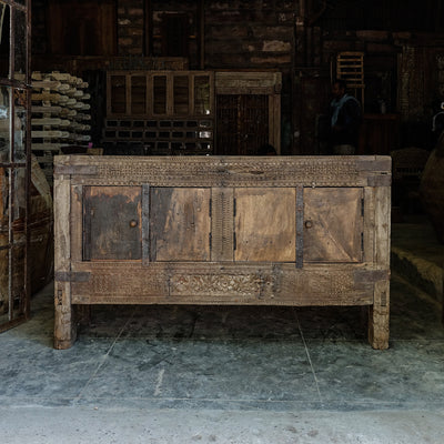 Old Damchiya - Carved Indian furniture n°32