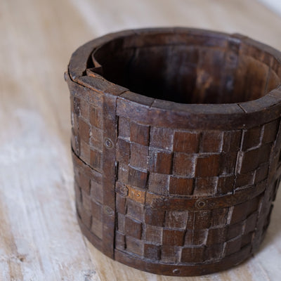 Pyala - old wooden pot n ° 2