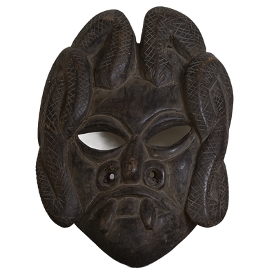 NAKAB - Himalayan solid wood mask n ° 5