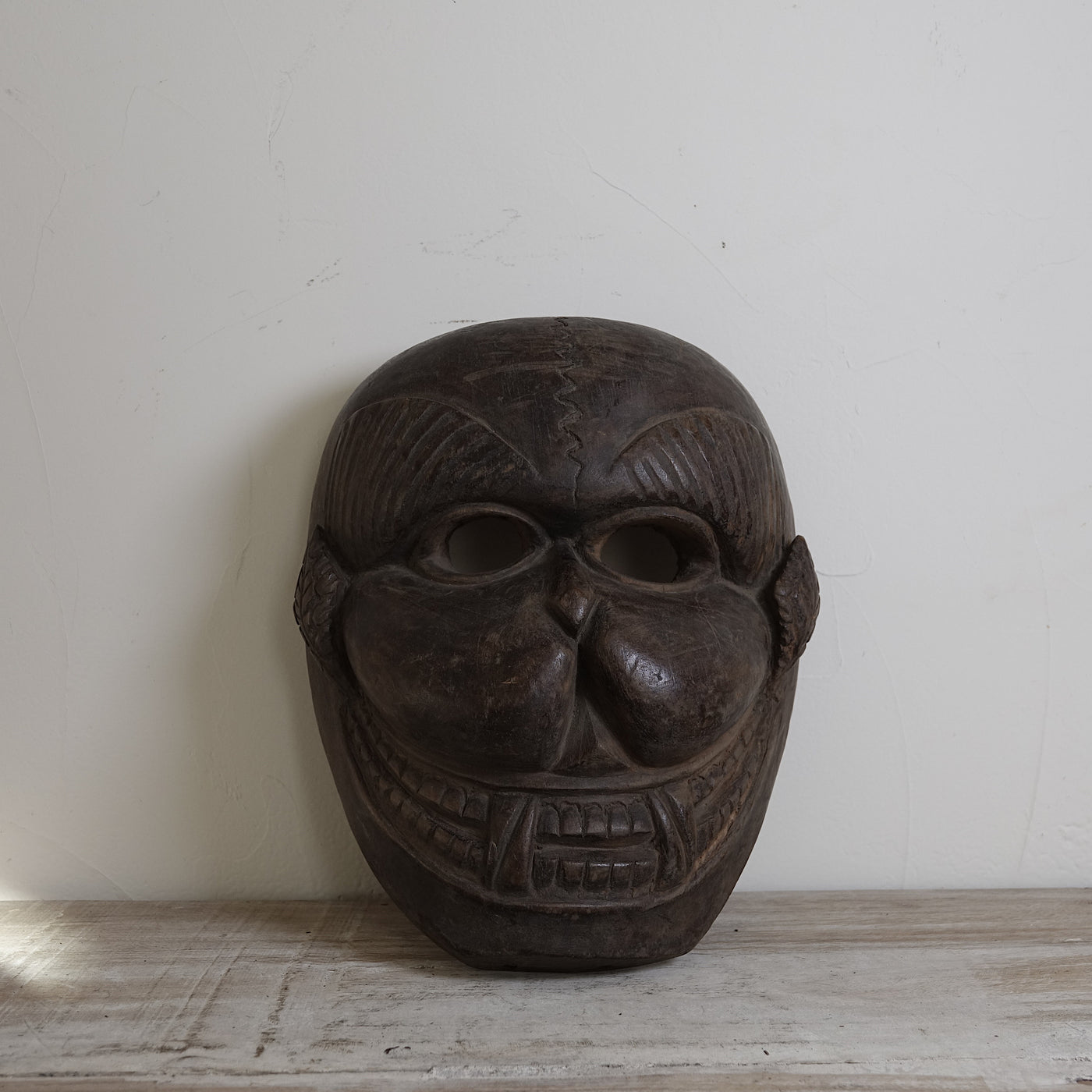 Citipati - Solid wood mask of Himalayas n ° 3