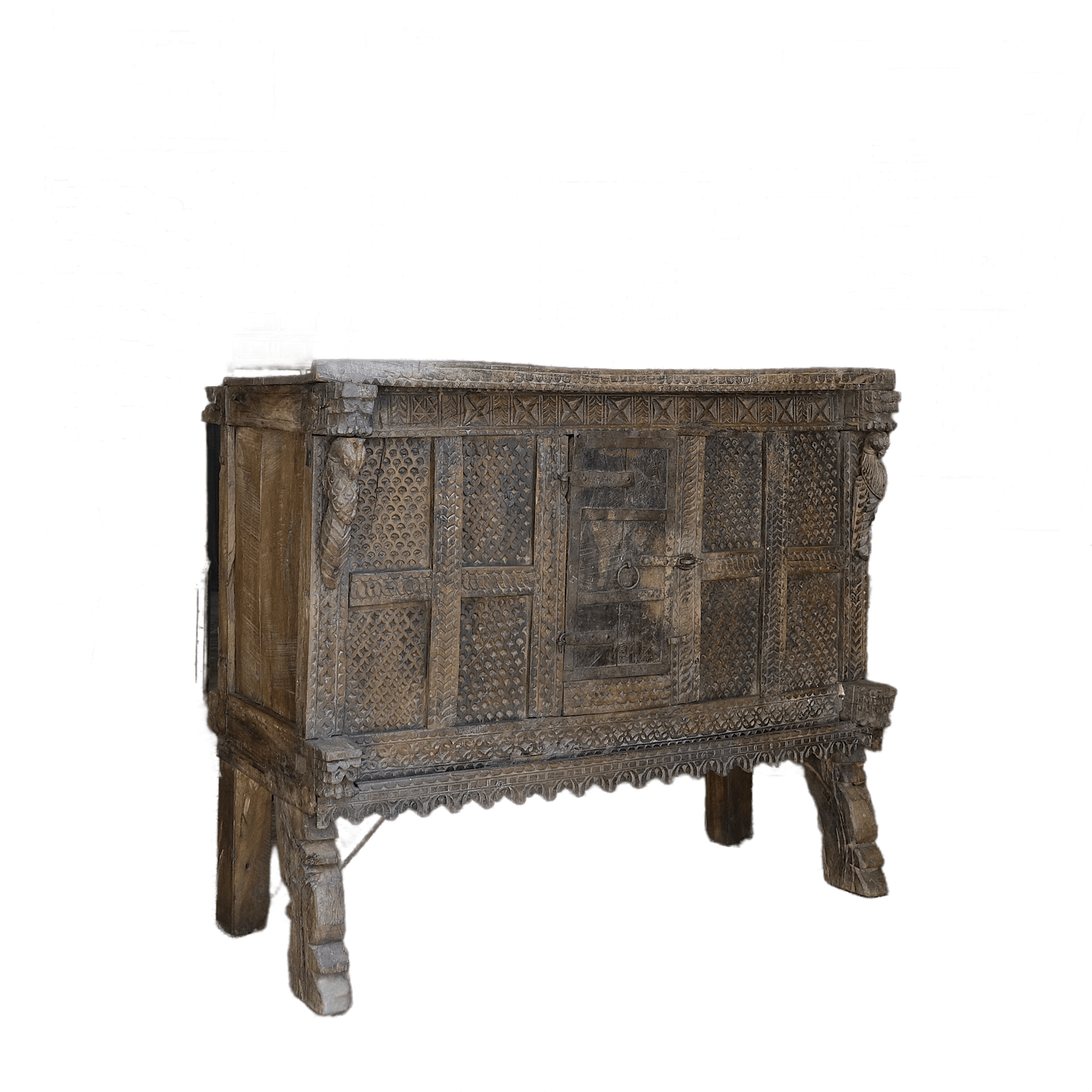 Old Damchiya - Carved Indian furniture n°34