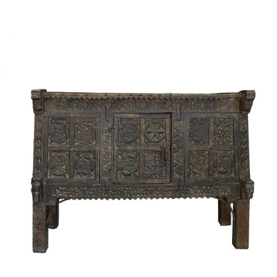 Old Damchiya - Carved Indian furniture n°41