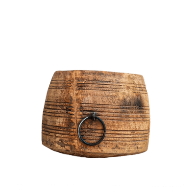 Mana - Pot ancien en bois  N°1