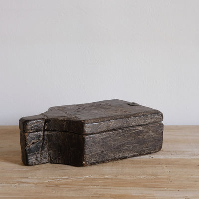 Nokha - Boîte à épices ancienne en bois n°8