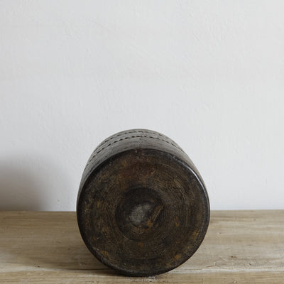 Chokha - Wooden engraved pot n ° 5