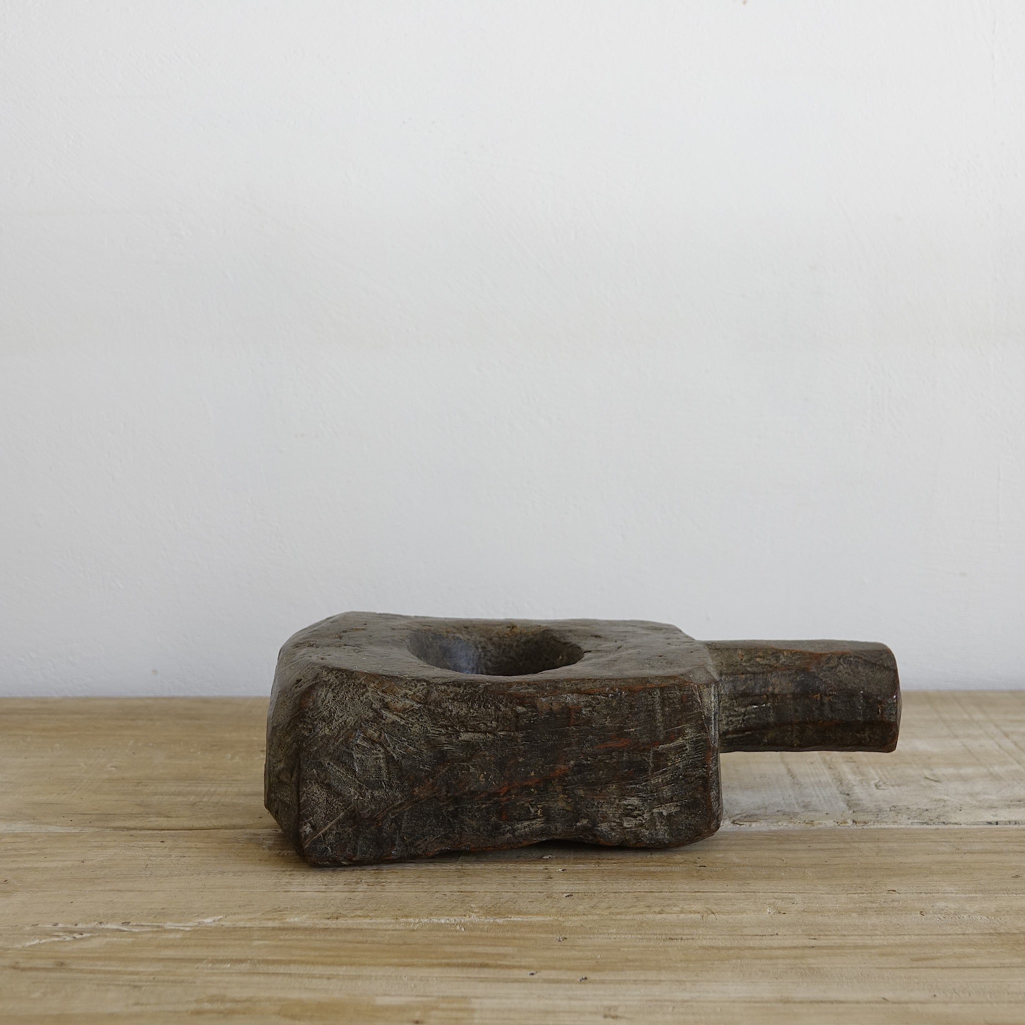 Asika - Mortier en bois du Nagaland n°7