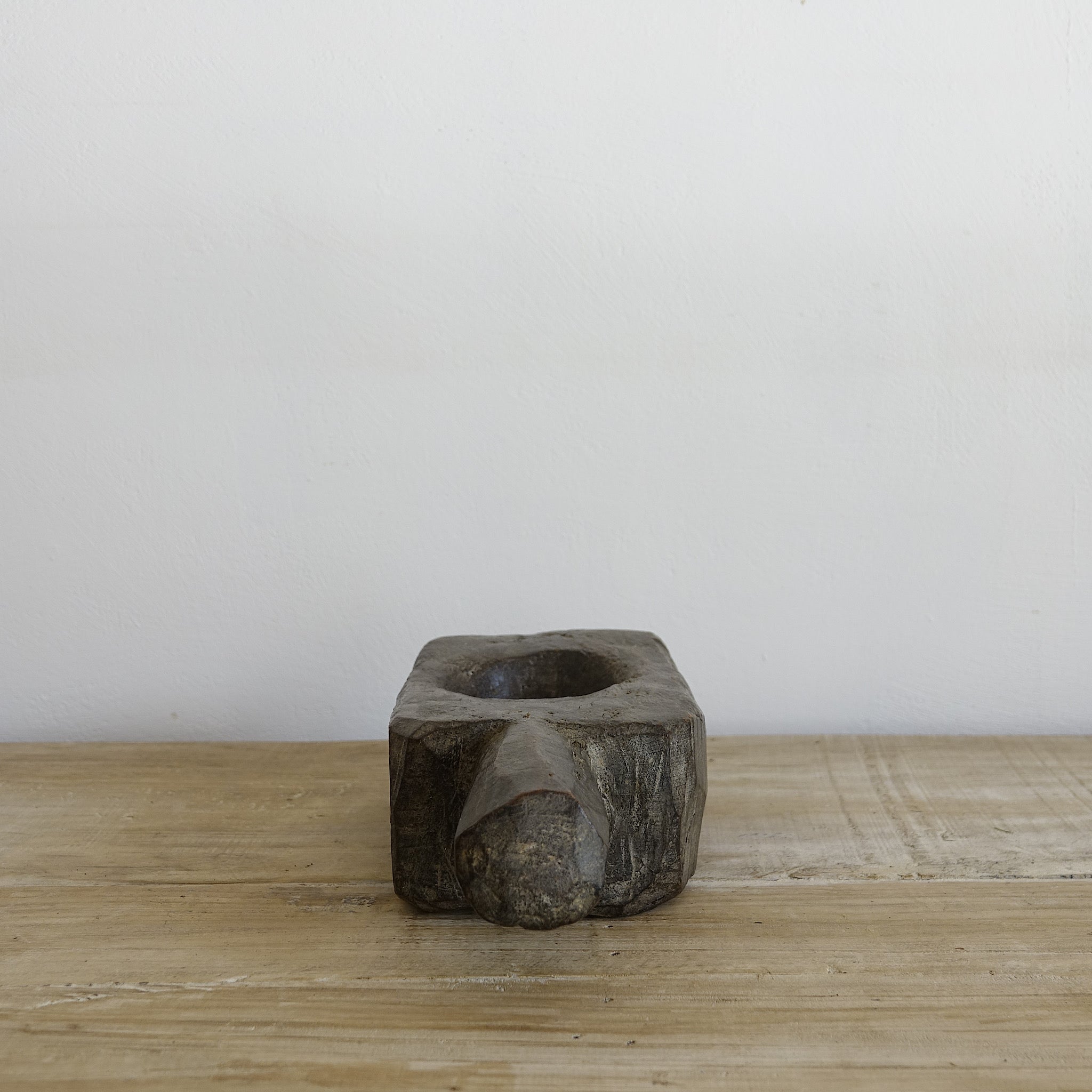 Asika - Mortier en bois du Nagaland n°7