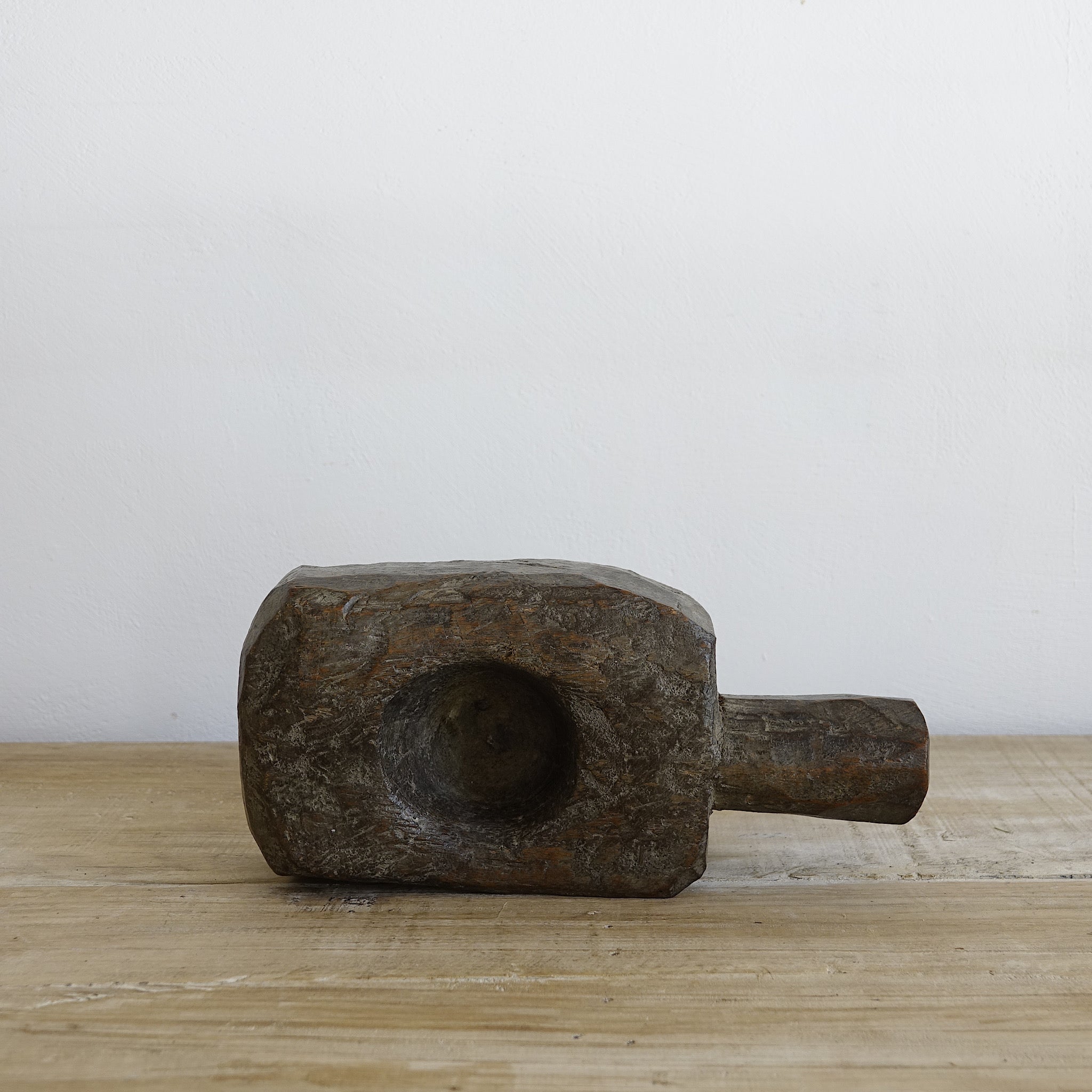 Asika - Mortier en bois du Nagaland n°7