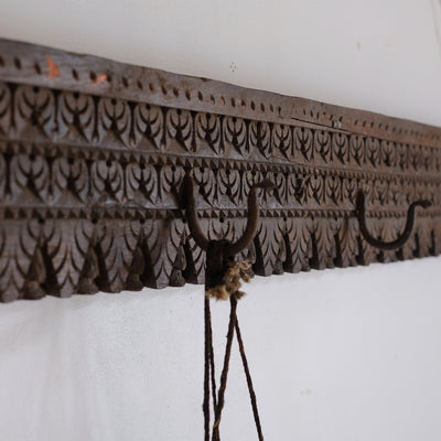 Kundi - Wooden coat rack n ° 7